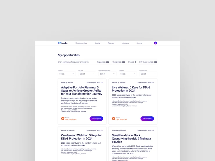 ITreader case study preview 2